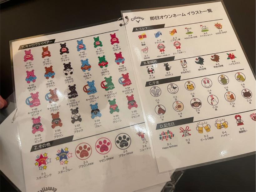 キャロウェイ,ゴルフボール,カタログ