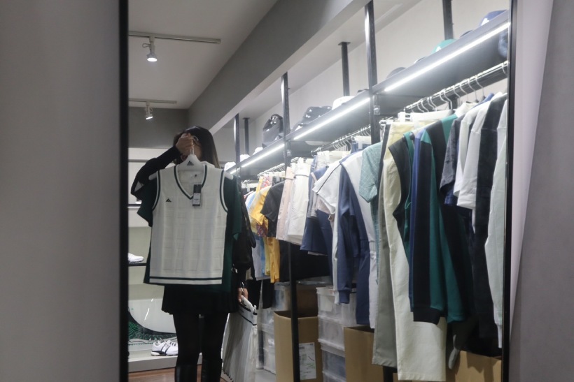 ゴルフウェア,アディダスウェア,ゴルフ女子