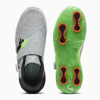 COLOR：PUMA White-PUMA Black-Fluro Green Pes