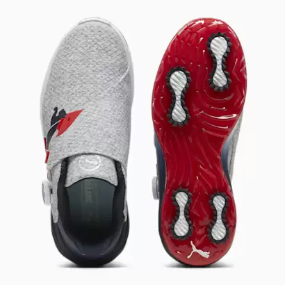 COLOR：PUMA White-Deep Navy-For All Time Red