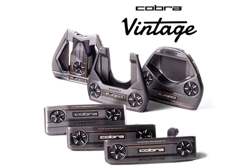 COBRAから伝統的なヘッド形状と現代のテクノロジーを融合したパター「VINTAGEパターコレクション」が発売開始｜ゴルフサプリ