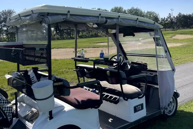 ゴルフ場,韓国ゴルフ,ゴルフカート
