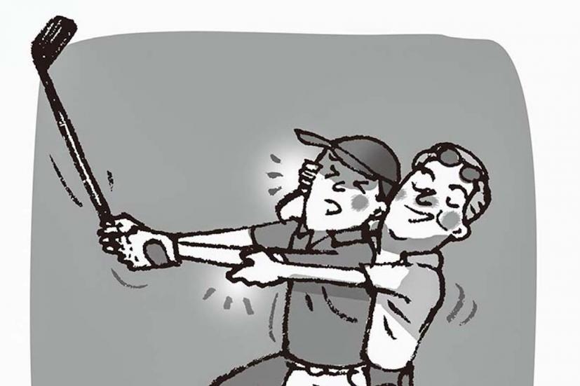 ミスした同伴者に思わずアドバイス。「教えたがり」やめたほうがいいみたい