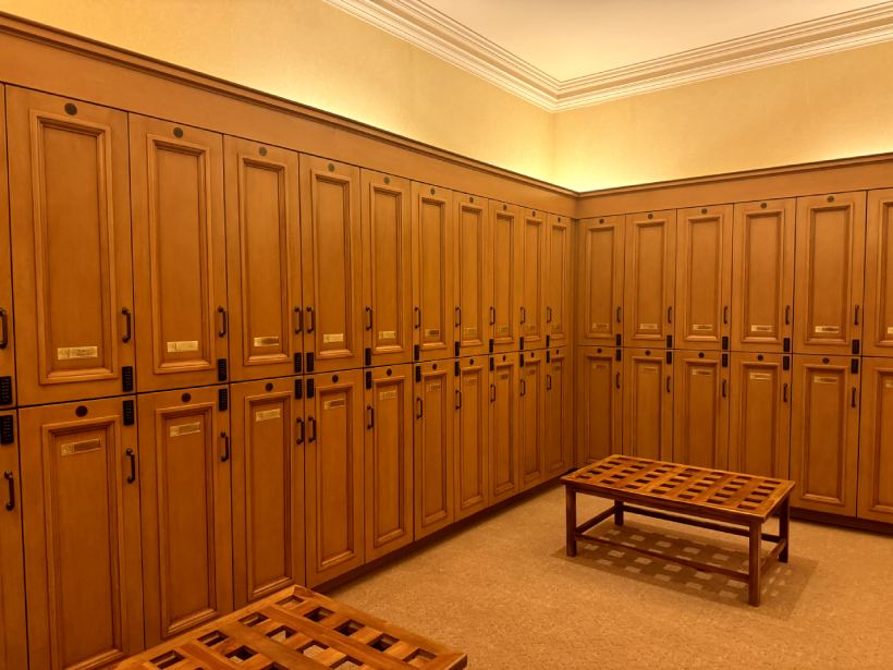 ゴルフ場,アメリカゴルフ,ロッカールーム