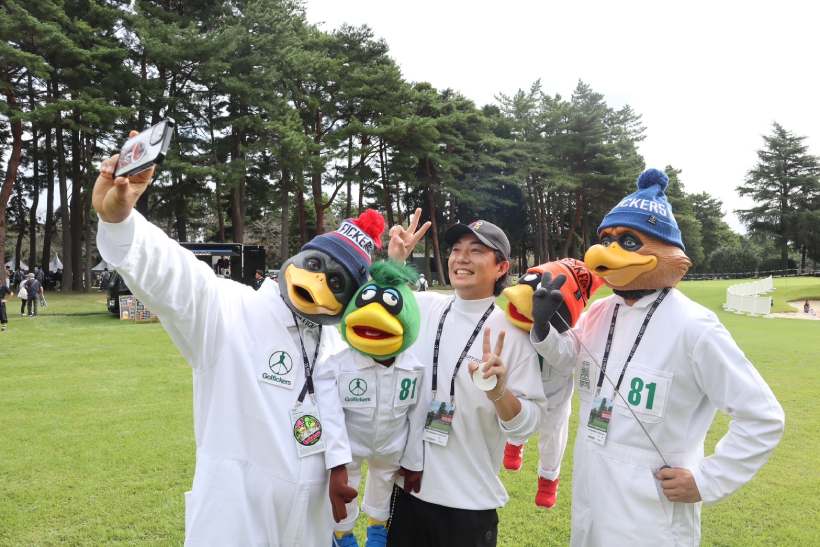 ゾゾチャン,PGAツアー,ツアー観戦