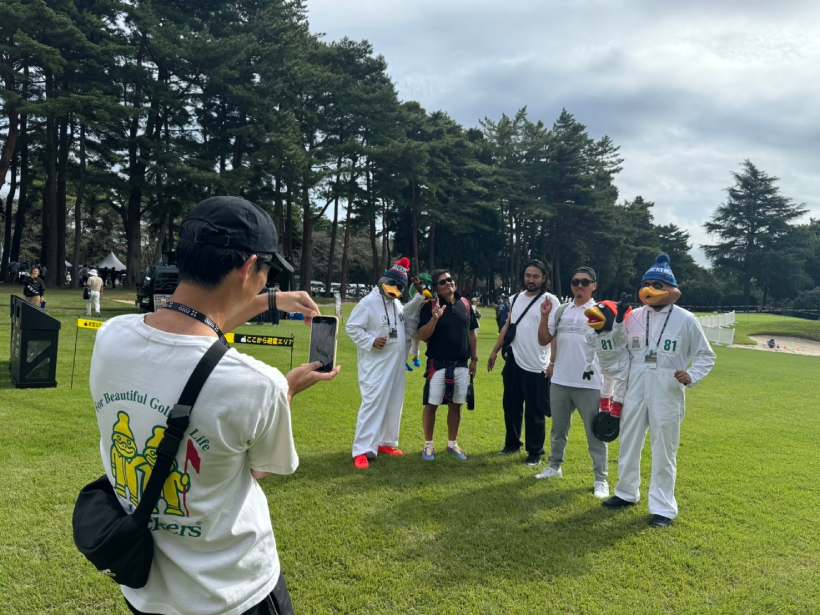 ゾゾチャン,PGAツアー,ツアー観戦