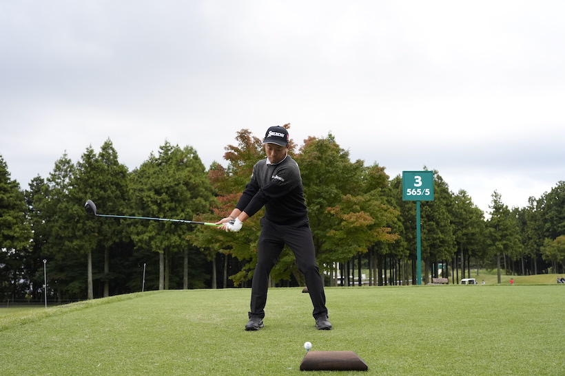 稲森佑貴,フェアウェイキープ率1位,ドライバー,スイング
