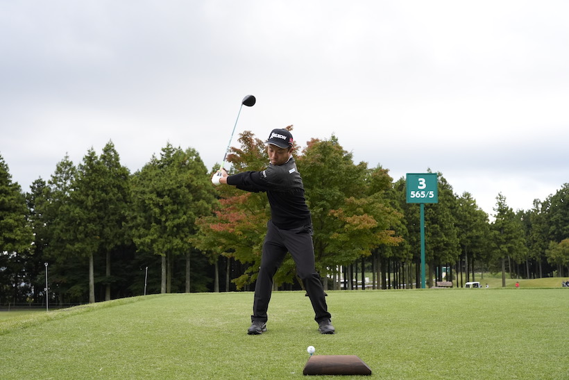 稲森佑貴,フェアウェイキープ率1位,ドライバー,スイング