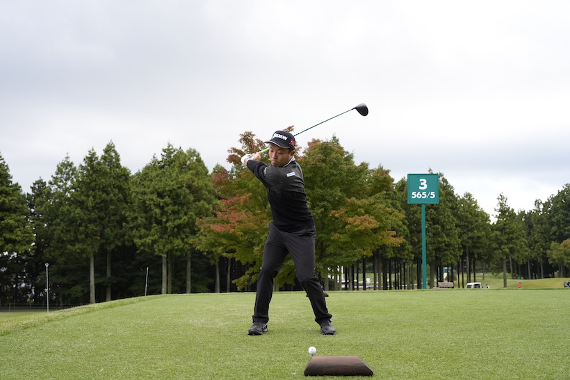 稲森佑貴,フェアウェイキープ率1位,ドライバー,スイング