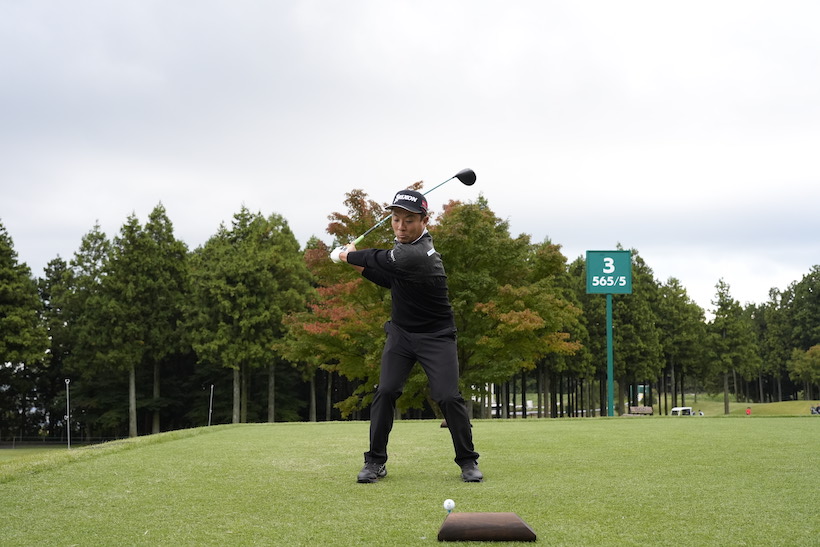 稲森佑貴,フェアウェイキープ率1位,ドライバー,スイング