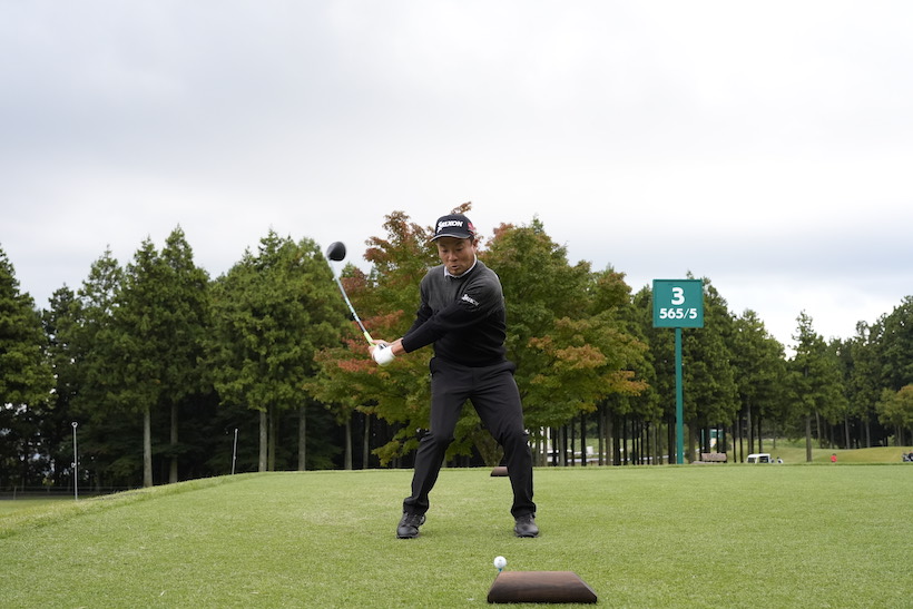 稲森佑貴,フェアウェイキープ率1位,ドライバー,スイング