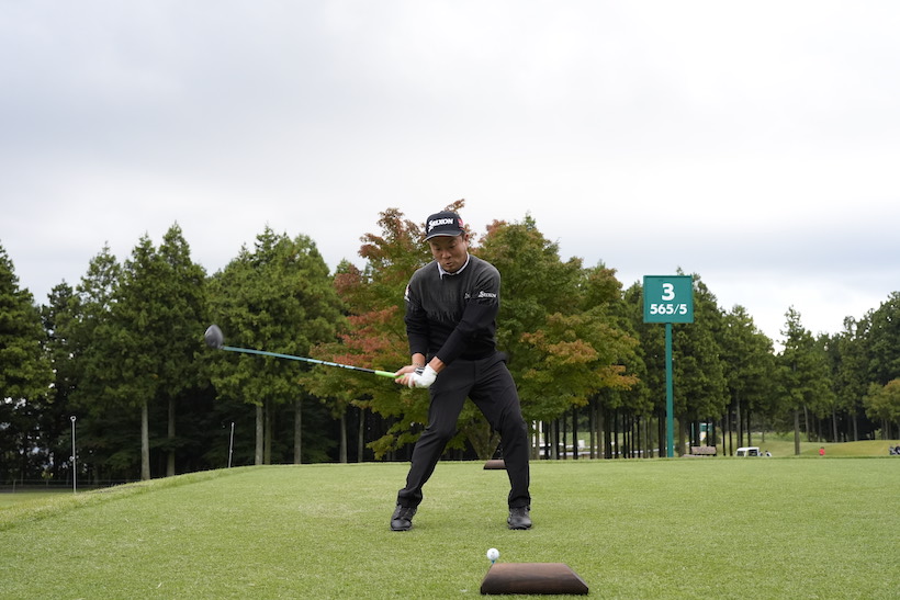 稲森佑貴,フェアウェイキープ率1位,ドライバー,スイング
