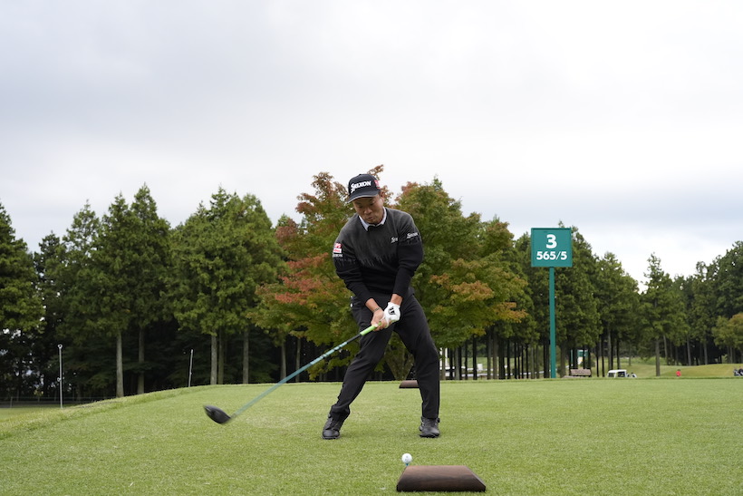 稲森佑貴,フェアウェイキープ率1位,ドライバー,スイング