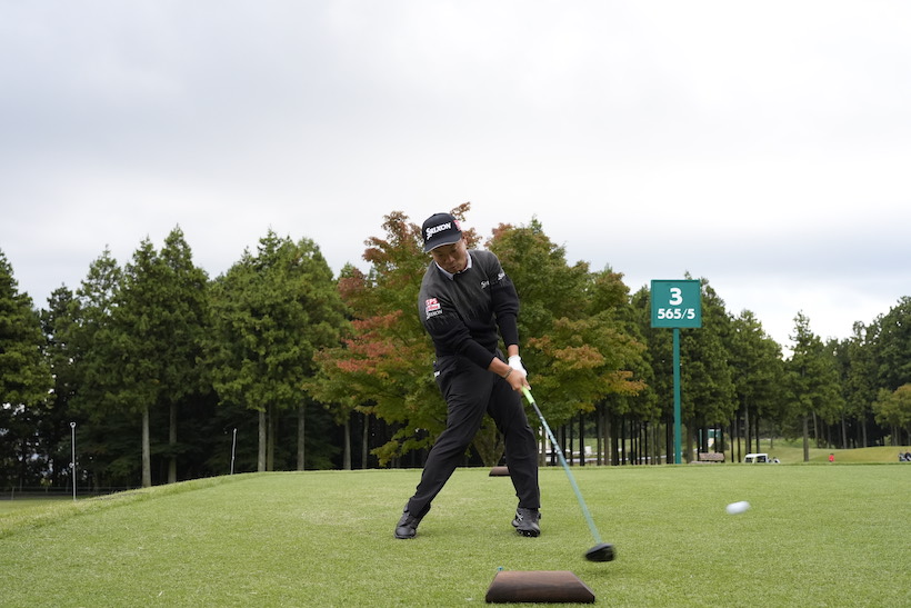 稲森佑貴,フェアウェイキープ率1位,ドライバー,スイング