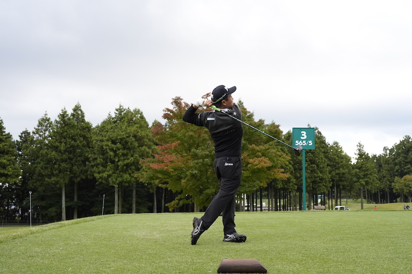 稲森佑貴,フェアウェイキープ率1位,ドライバー,スイング