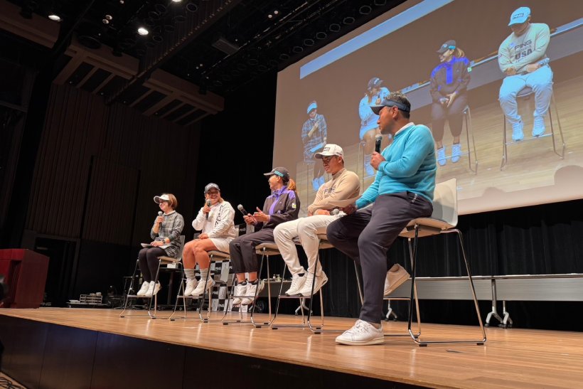 PING,イベント,男子プロ,女子プロ,トークショー,鈴木愛,渋野日向子,蟬川泰果