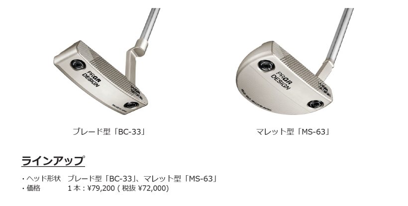 プロギア,パター,