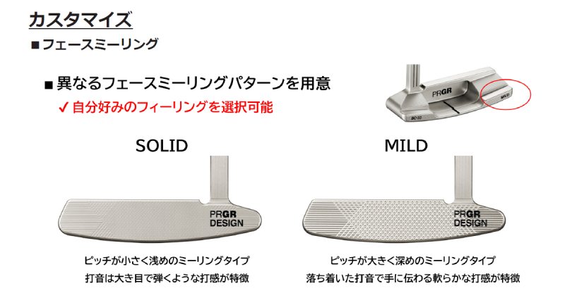 プロギア,パター,