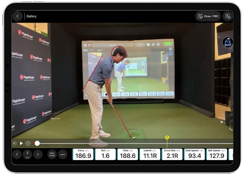 ゴルフ用弾道測定器,フライトスコープ,Mevo