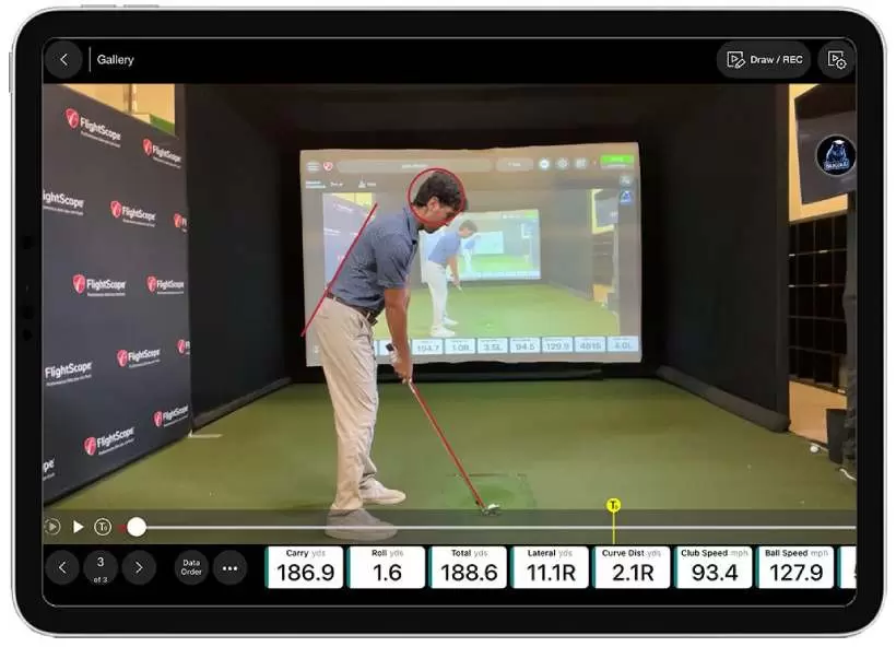 ゴルフ用弾道測定器,フライトスコープ,Mevo