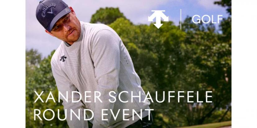 ザンダー,デサント,ゴルフイベント,キャンペーン