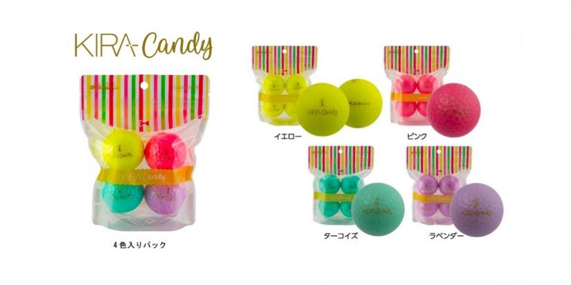 ゴルフボール,レディースボール,キャスコ,KASCO,KIRA,キラボール