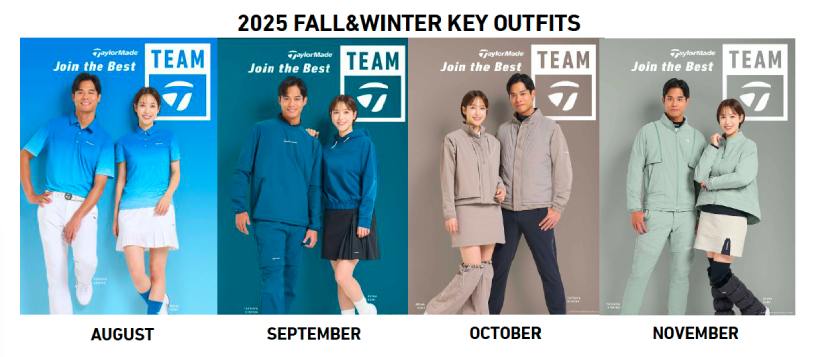 テーラーメイド,アパレル,ゴルフウェア