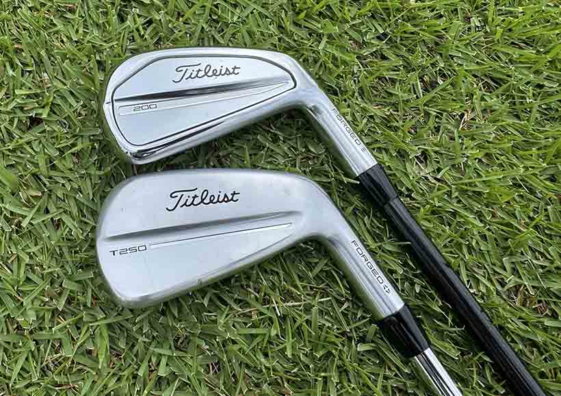 T200（2023モデル）と今作のT250アイアン