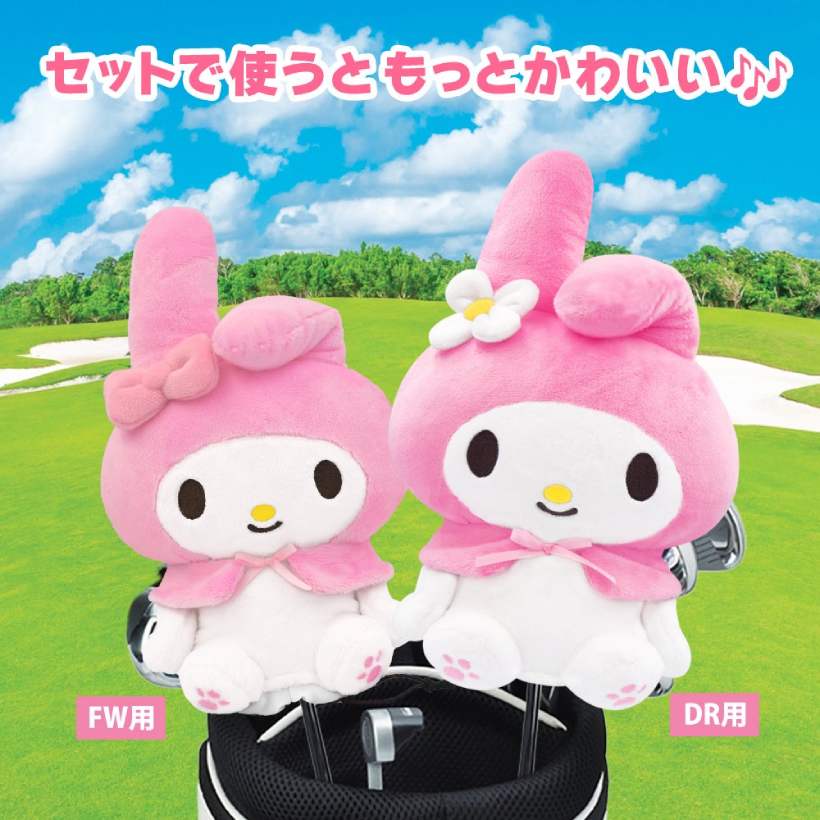 ゴルフアイテム,サンリオ,ヘッドカバー,ゴルフグッズ