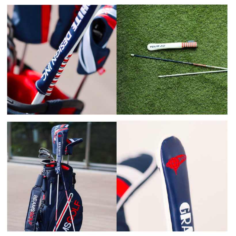 ビームスゴルフ,グラファイトデザイン,アライメントスティック,ゴルフアイテム
