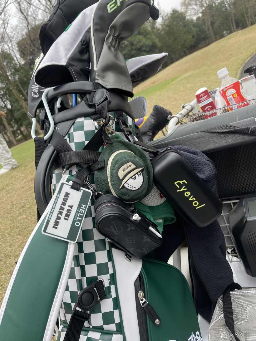 zozo championship ミニキャディバッグ パターマット 人気の