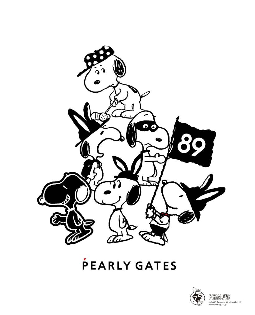 パーリーゲイツ,スヌーピー,コラボアイテム,ゴルフウェア