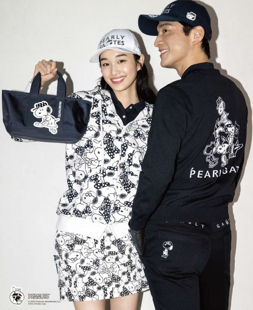 パーリーゲイツ,スヌーピー,コラボアイテム,ゴルフウェア
