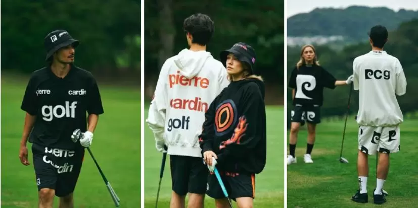 新品 ピエールカルダンゴルフ ハーフジップ ポロシャツ ポロシャツ pierre cardin golf logodesign short sleeve polo