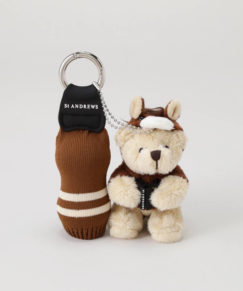 セントアンドリュース,ゴルフアイテム,テディベア,ドライバーカバー