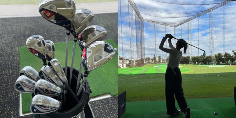 ゴルフ女子,飛距離,