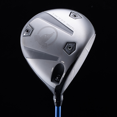 ミニドラとしては大きめのヘッド体積360㎤。フルチタンヘッドによりクリアな打感を実現。