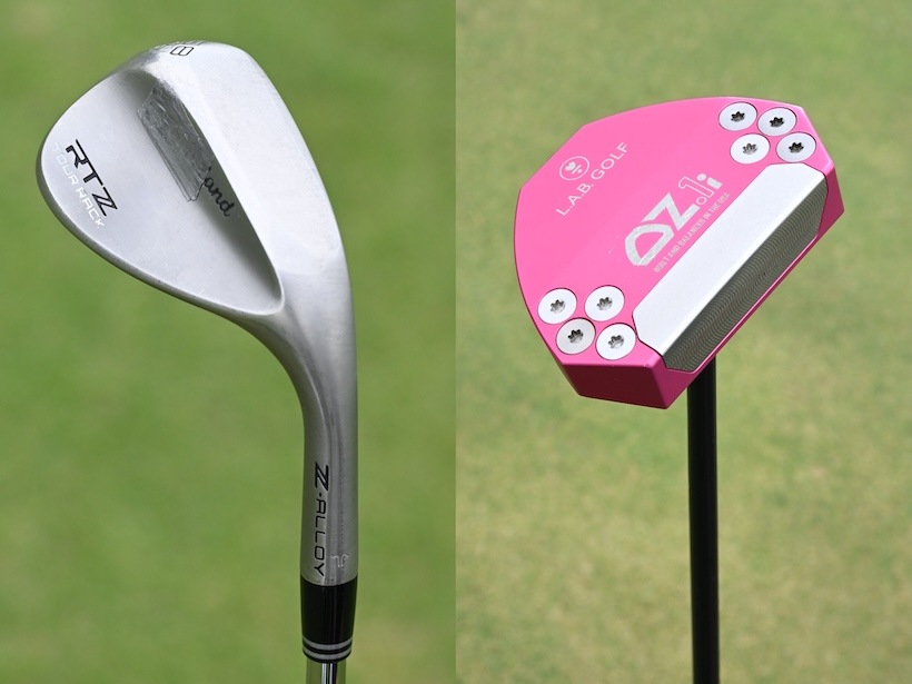 都玲華,セッティング,ウェッジ,パター