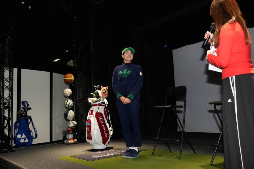 渋野日向子,アディダス,イベント