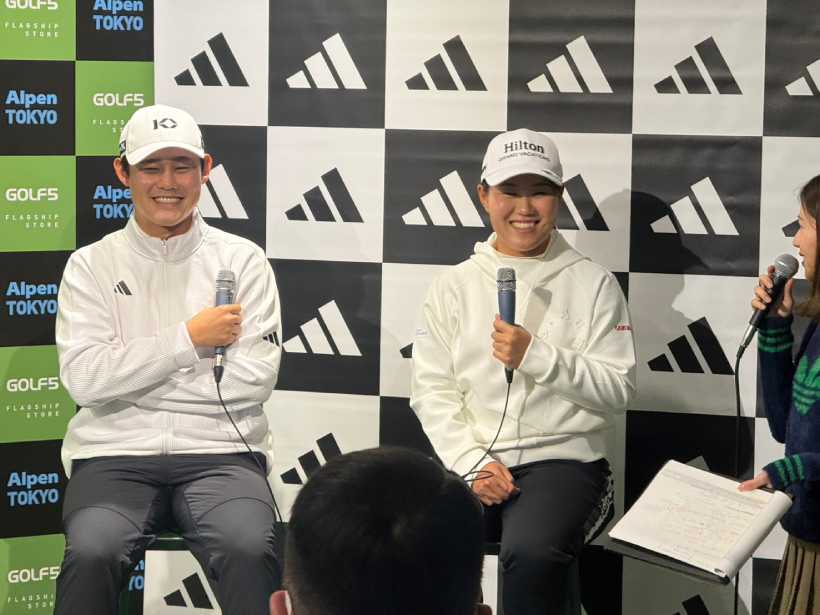 アディダスゴルフ,adidasgolf,大西魁斗,畑岡奈紗