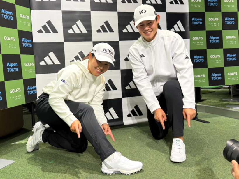 アディダスゴルフ,adidasgolf,大西魁斗,畑岡奈紗