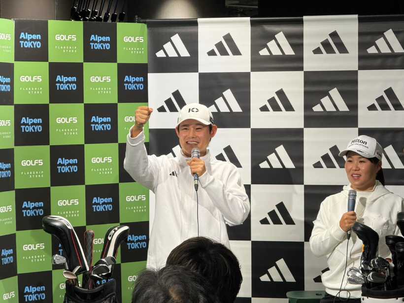 アディダスゴルフ,adidasgolf,大西魁斗,畑岡奈紗