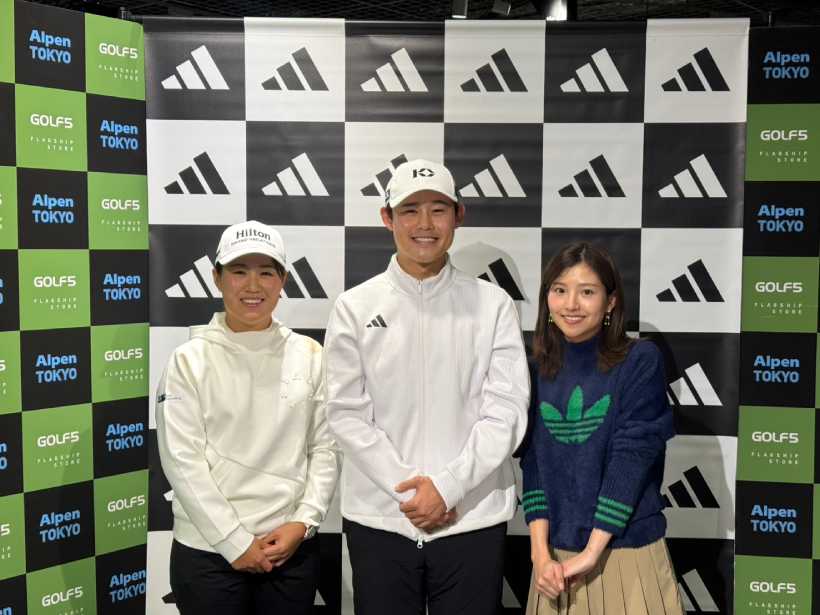 アディダスゴルフ,adidasgolf,大西魁斗,畑岡奈紗