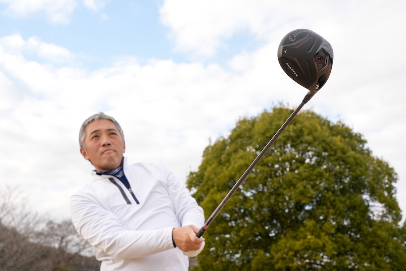 キャロウェイ,QUANTUM,ドライバー,石井良介,打ち比べ