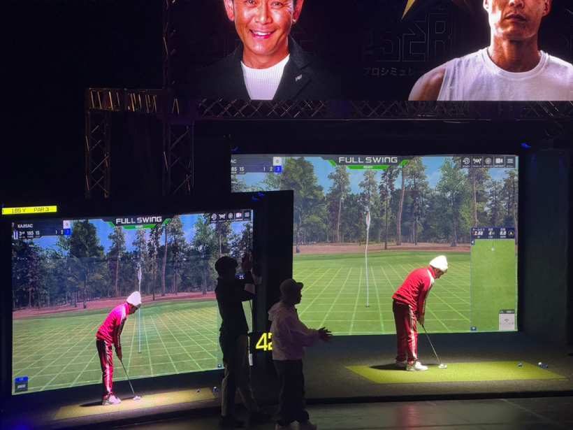 TGXgolf,eスポーツ,室内ゴルフ,トーナメント,試合,