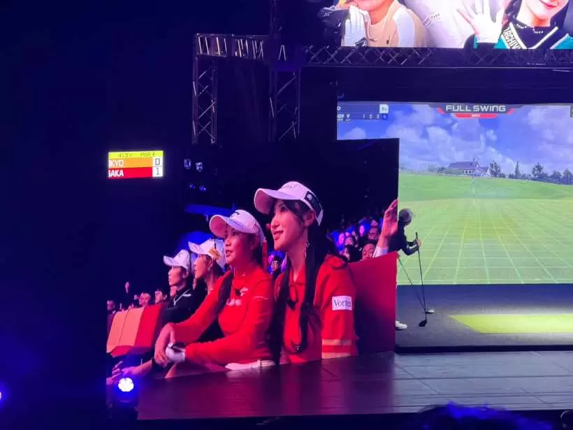 TGXgolf,eスポーツ,室内ゴルフ,トーナメント,試合,