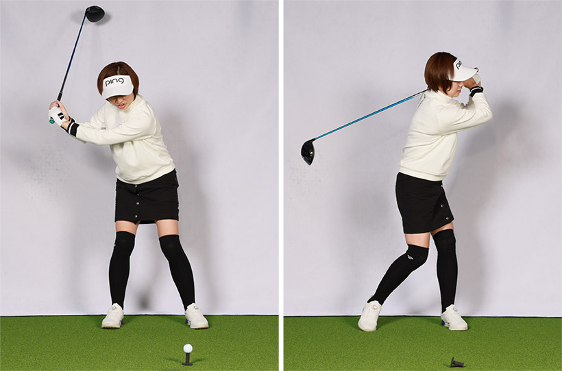 腰をしっかり回さないとスイングできないと思っている人ほど痛々しいスイングになる。意図して腰を使わなくてもスイングはできる。