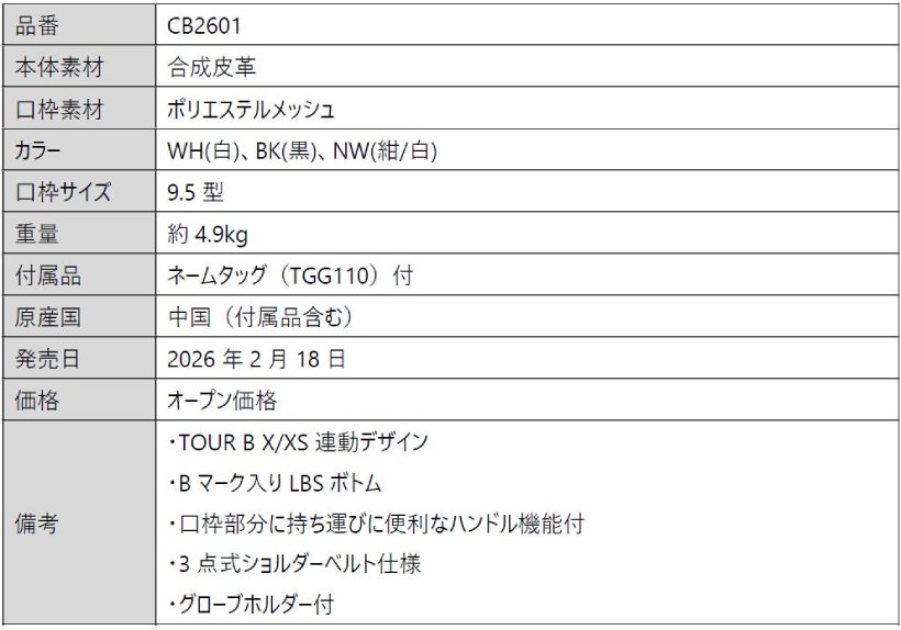ブリヂストンゴルフ,キャディバッグ,ツアーモデル,レプリカモデル