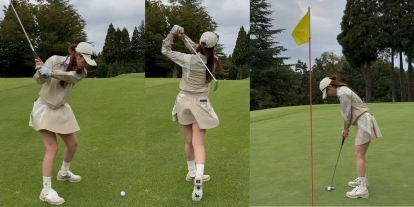 ゴルフ女子,シューズ,ゴルフシューズ,ノーベプントドゥーエ,イタリア