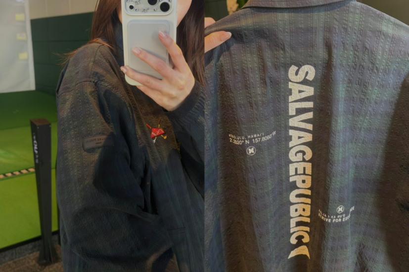 ハワイ,ゴルフウェア,ゴルフブランド,SALVAGEPUBLICKolepa